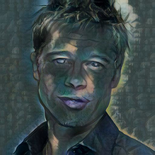 Brad Pitt Picasso Result